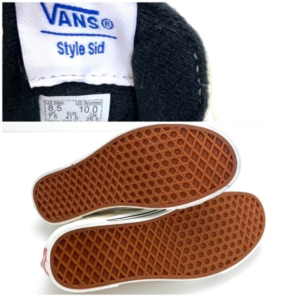 VANS Sentry V embroidered Logo Canvas Sneakers in Ivory - Picture 11 of 11